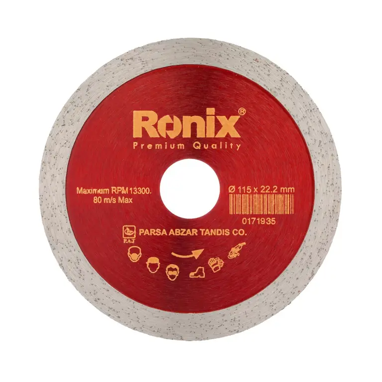 RH-3507 tigh saramik bar mini 5.11 santi moter roniks تیغ سرامیک بر مینی 5/11 سانتی متر رونیکس 3507-RH