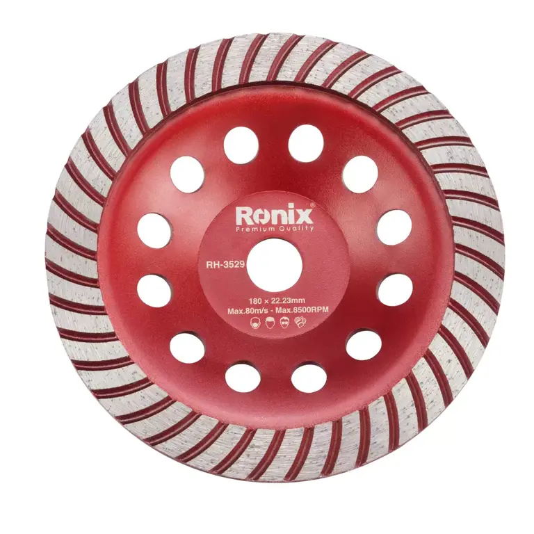 RH-3529 sab geranit kaseh i 180 mili moteri torbo ساب گرانیت کاسه ای 180 میلی متری توربو 3529-RH