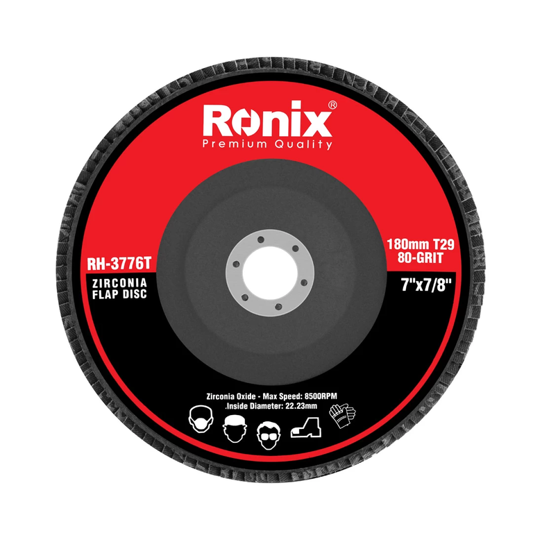 RH-3776 t سنباده فلاپ دیسکی (RH-3776T P80(180mm